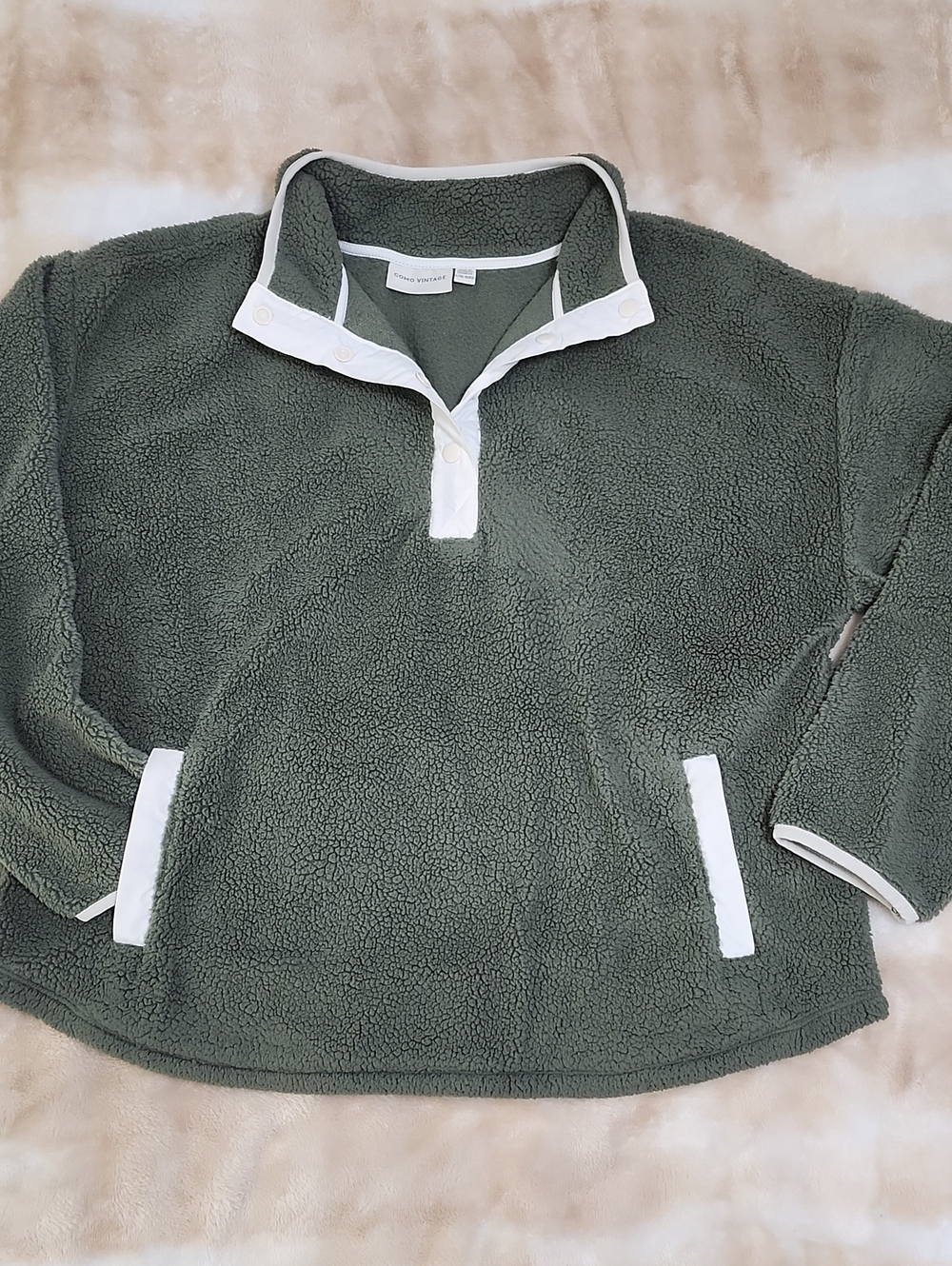 Como Vintage Fleece Sweater L/XL